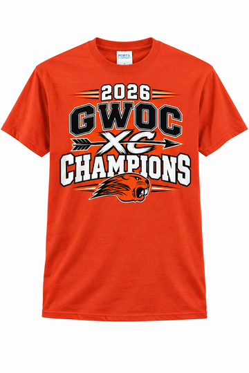 GWOC Champions 2026 Port & Co Core Blend Tee