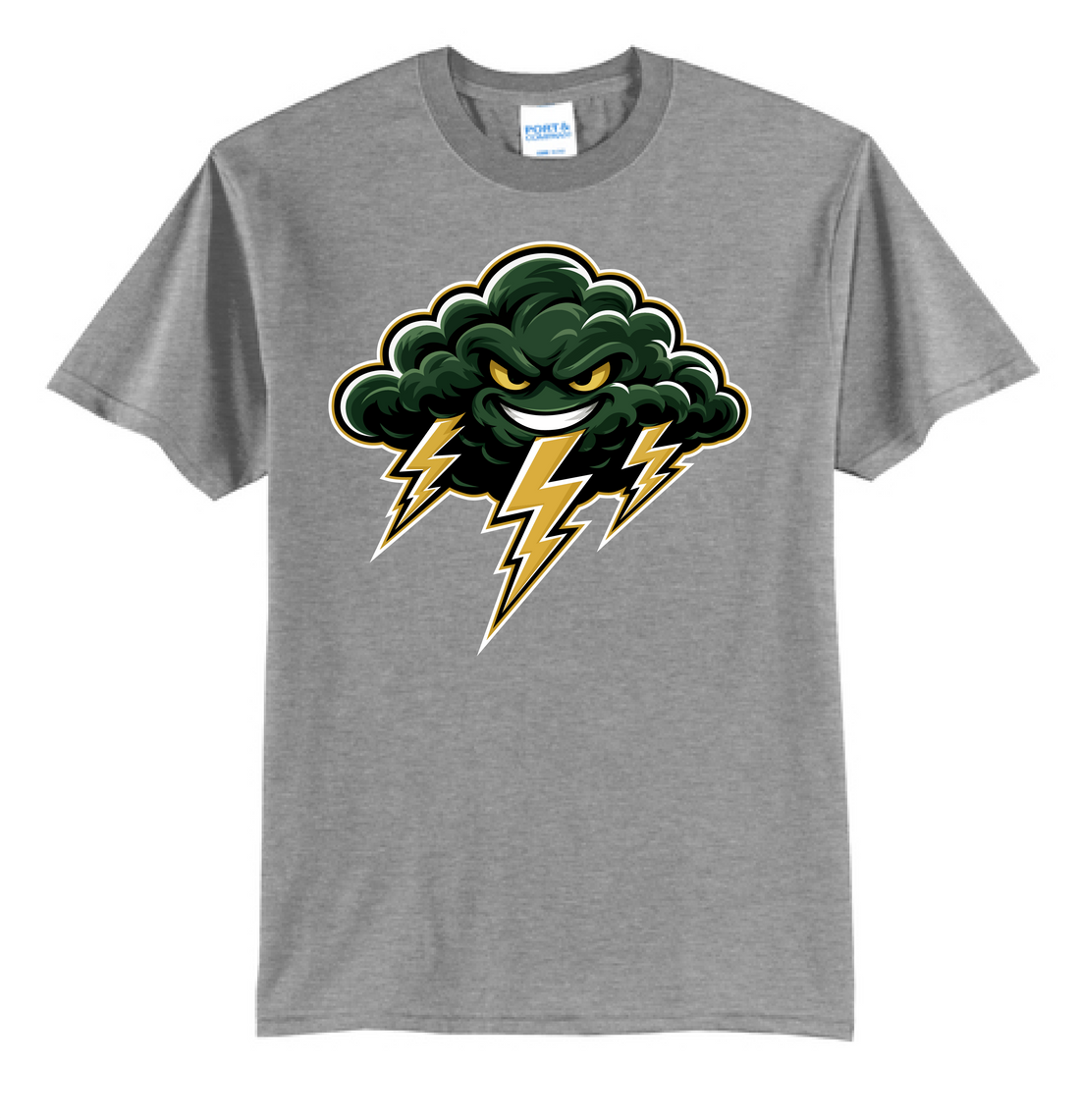 Legacy Lightning Baseball Design 2 Port & Co 50/50 T-Shirt