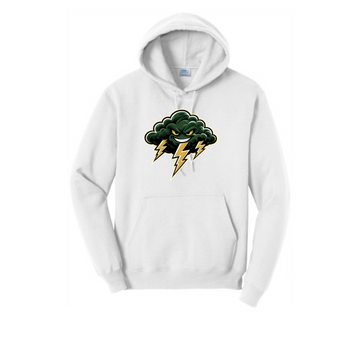 Legacy Lightning Baseball Design 2 Port & Co Core Fleece Pullover Hooded Sweatshirt (Copy)