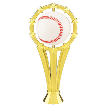 6 1/4" Baseball 10-Star Spinner Figure