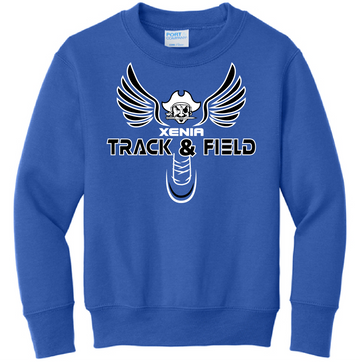Youth Xenia Track & Field PC90Y Port & Co 50/50 Sweatshirt