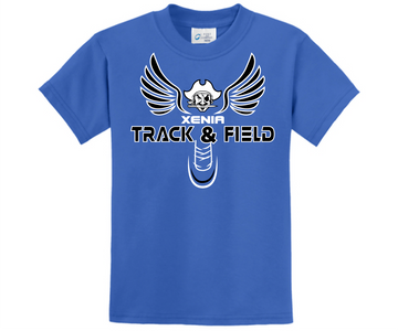 Youth Xenia Track & Field PC55Y Port & Co 50/50 T-Shirt