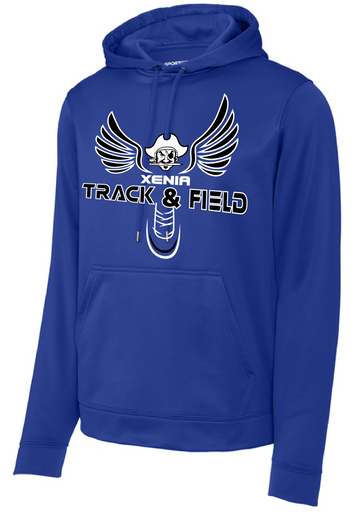 Xenia Track & Field F244 Sport-Tek Moisture-Wicking Hoodie