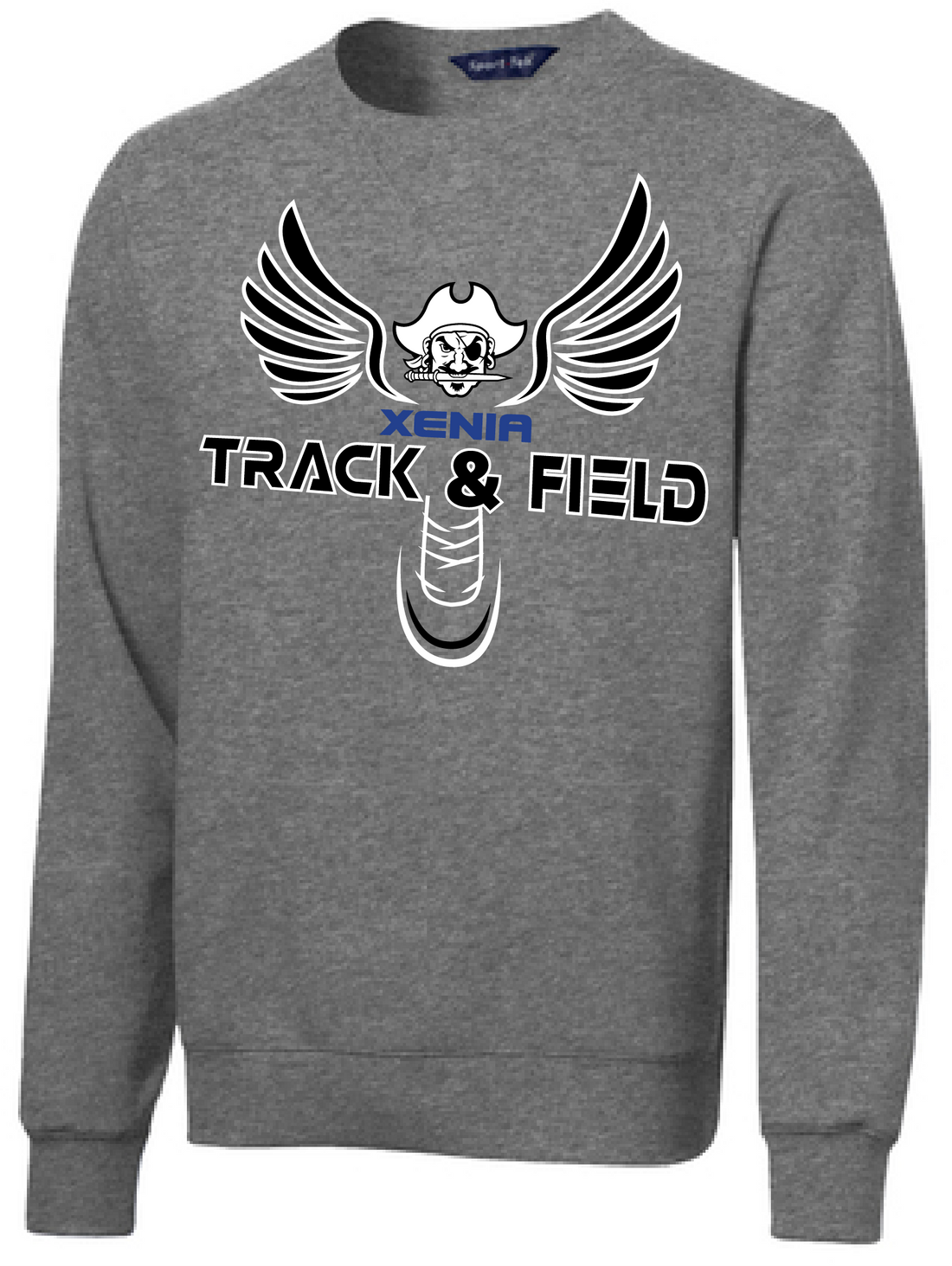 Xenia Track & Field ST266 Sport-Tek Moisture-Wicking Sweatshirt