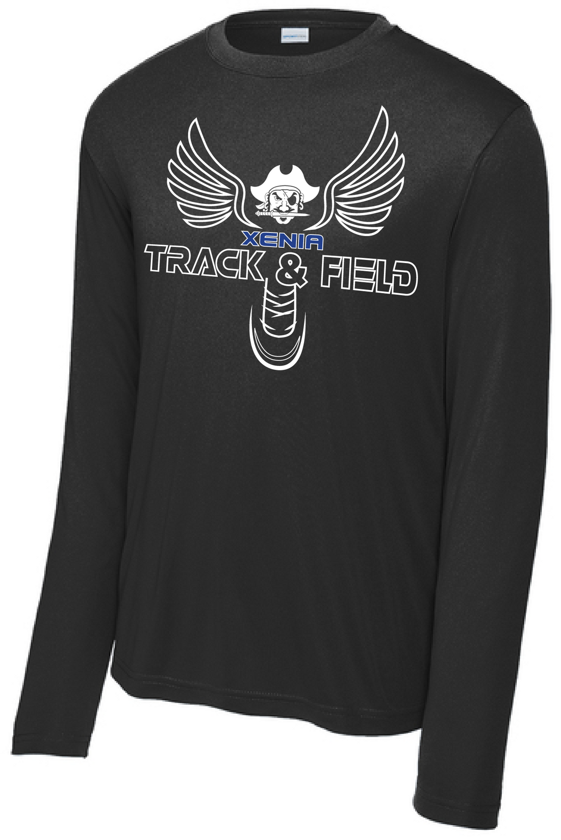 Xenia Track & Field ST350LS Sport-Tek Moisture-Wicking Long Sleeve T-Shirt