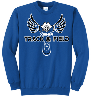 Xenia Track & Field PC78 Port & Co 50/50 Sweatshirt