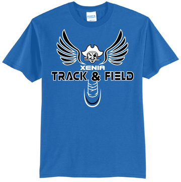 Xenia Track & Field PC55 Port & Co 50/50 T-Shirt
