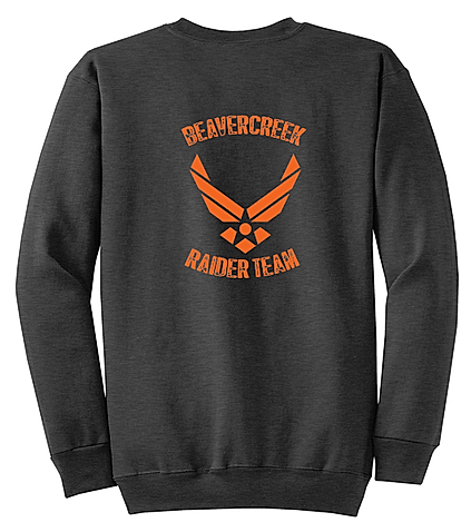 Beavercreek JROTC Port & Co 50/50 Sweatshirt Raider