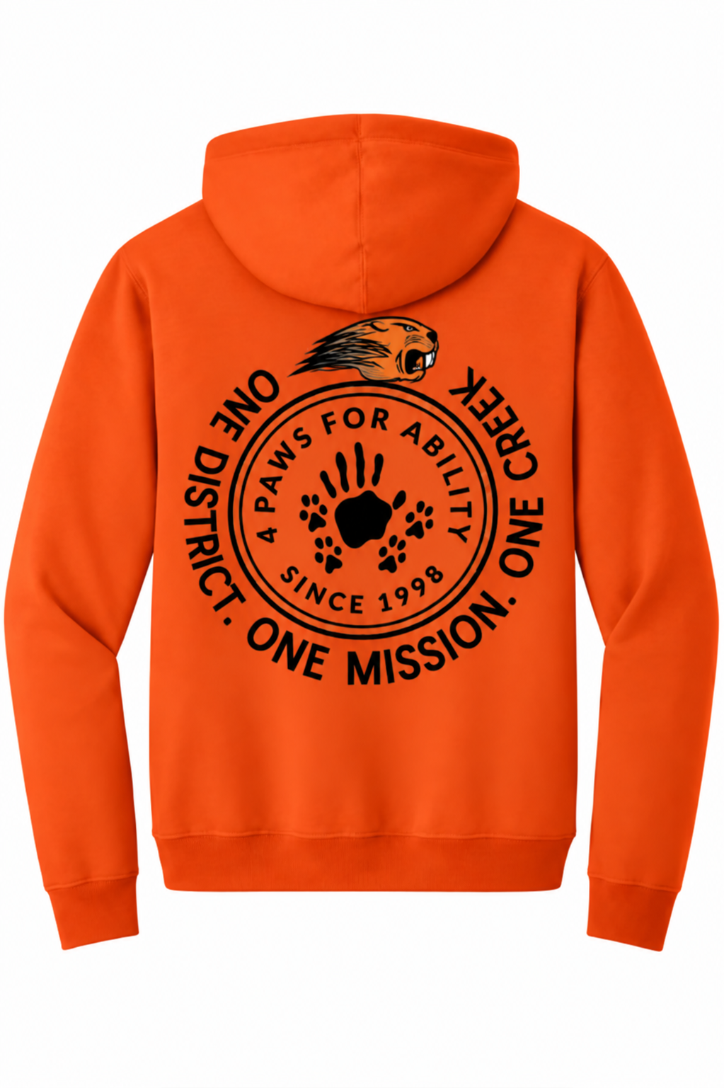 One District: One Mission PC78H Port & Co 50/50 Hooded Sweatshirt