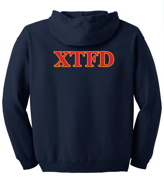 Xenia Twp Fire Department Gildan 18600 Heavy Blend Full-Zip Hooded Sweatshirt