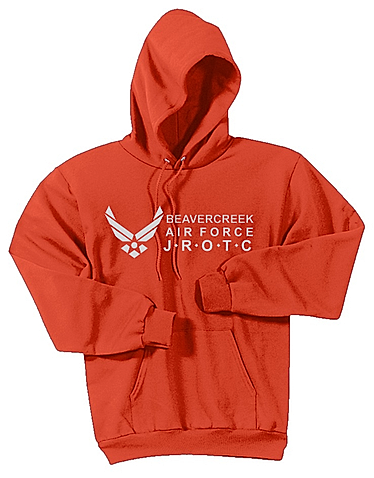 Beavercreek JROTC Port & Co 50/50 Hooded Sweatshirt