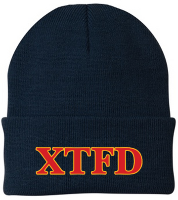 Xenia TWP Fire Department CP90Port & Company Knit Cap  - Embroidered