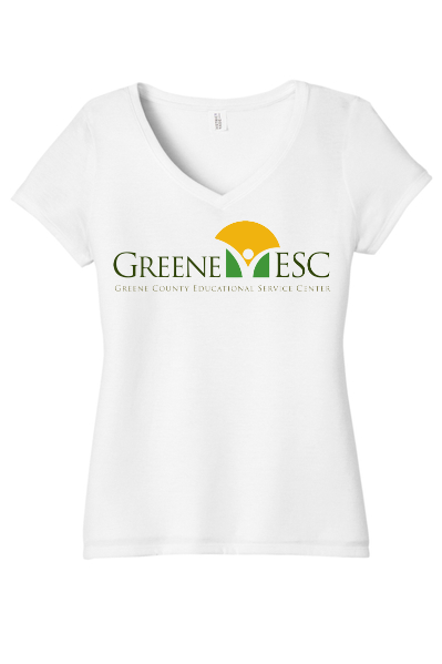 DM1350L - District Women's Perfect Tri V-Neck T-shirt