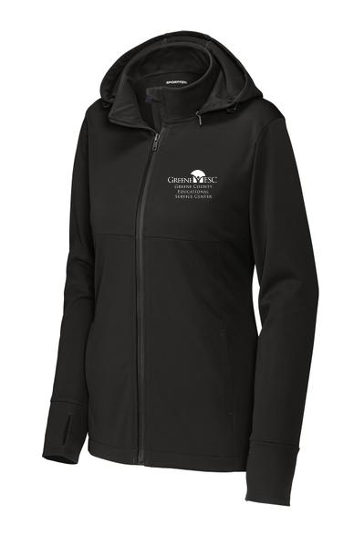 LST980 - Sport-Tek Women's Hooded Soft Shell Jacket