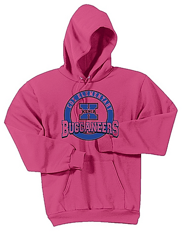 Cox Elementary Port & Company Core Fleece Pullover Hooded Sweatshirt (Circle Bucs)
