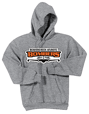Beavercreek JROTC Port & Co 50/50 Hooded Sweatshirt Drill Team