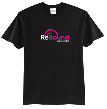 Rebound Equestrian PC55 Port & Company - Core Blend Tee.