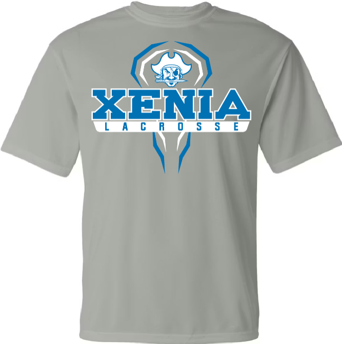 Xenia Lacrosse Port & Co ST350 Sport-Tek Competitor Tee