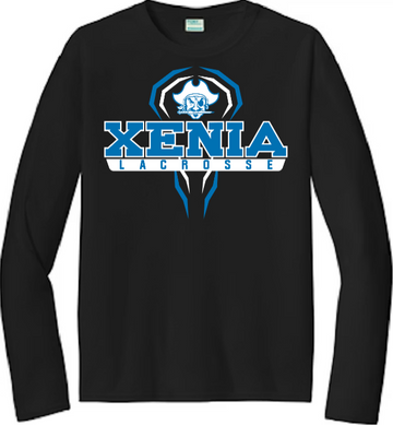 Xenia Lacrosse Port & Co ST350LS Sport-Tek Long Sleeve Competitor Tee