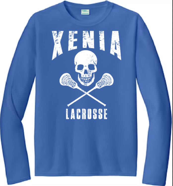 Xenia Lacrosse Port & Co ST350LS Sport-Tek Long Sleeve Competitor Tee