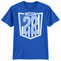 M22 Softball Royal Blue PC55 T-shirt