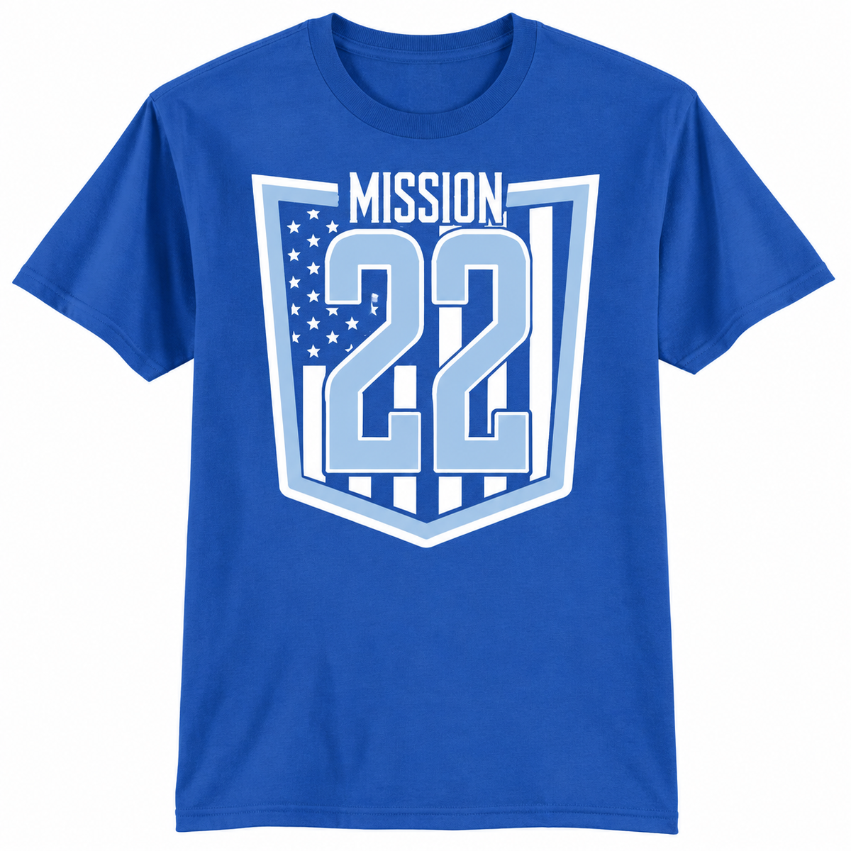 M22 Softball Royal Blue PC55 T-shirt