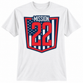 M22 Softball White PC55 T-shirt