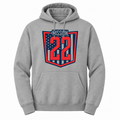 M22 Softball Heather Grey PC78H hoodie