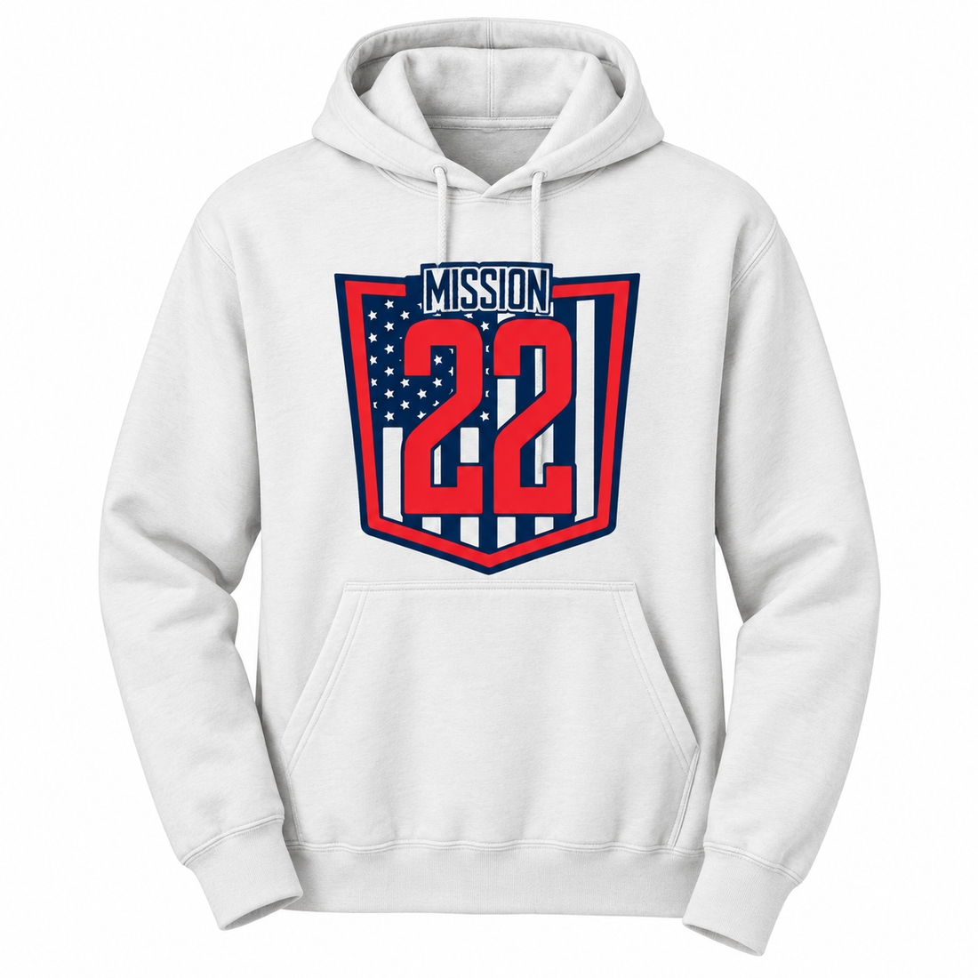 M22 Softball White PC78H hoodie