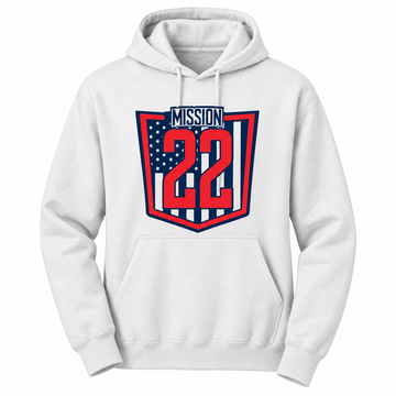 M22 Softball White PC78H hoodie