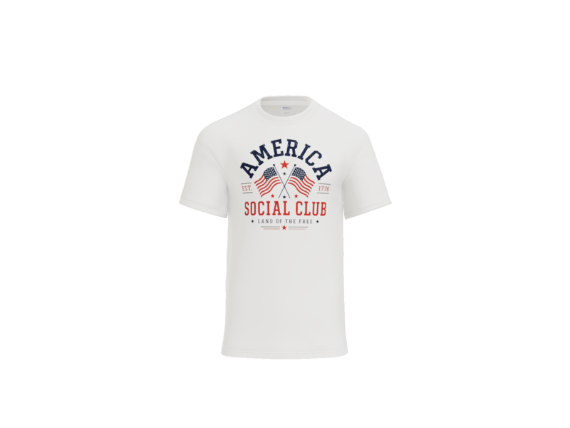 America 250 PC55 Port & Co Core Blend Tee 16
