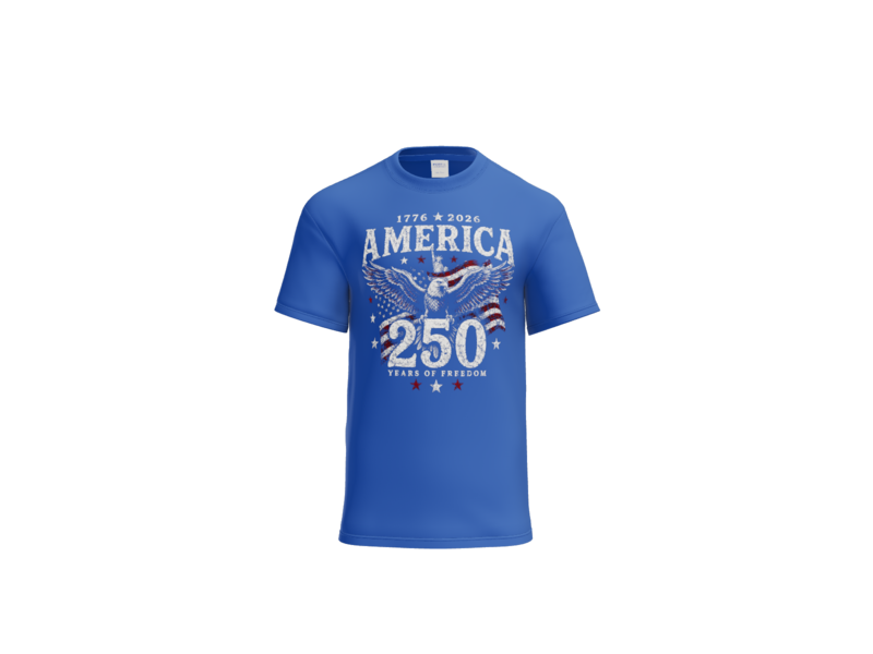 America 250 PC55 Port & Co Core Blend Tee 39