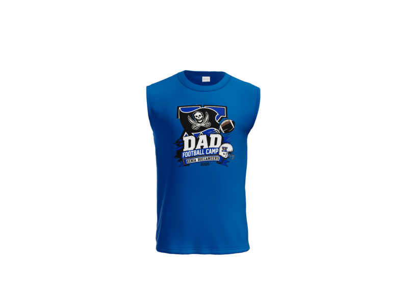 New Xenia Football ST352 Sport-Tek Sleeveless PosiCharge Competitor Tee - Dad's Camp