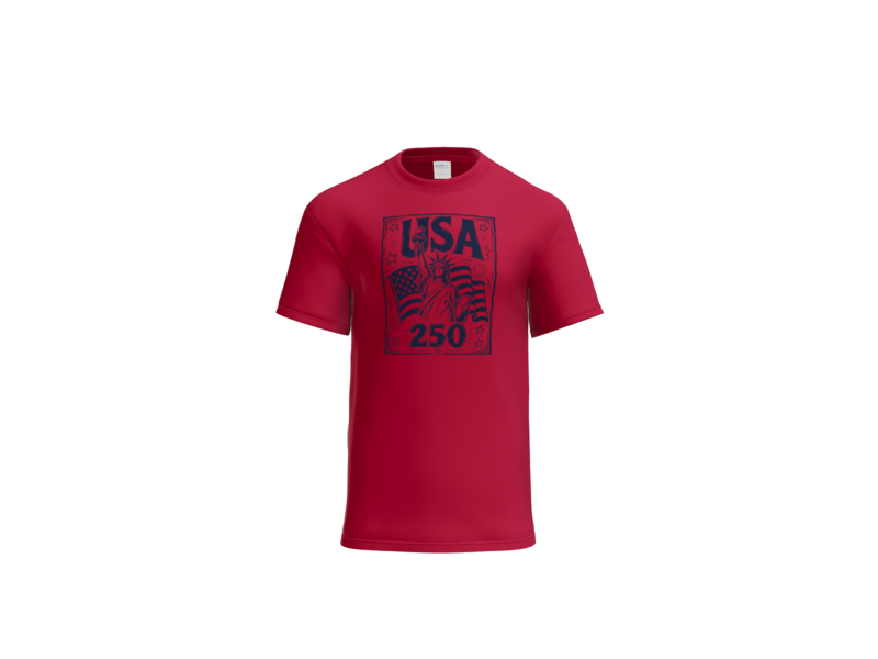 America 250 PC55 Port & Co Core Blend Tee 23