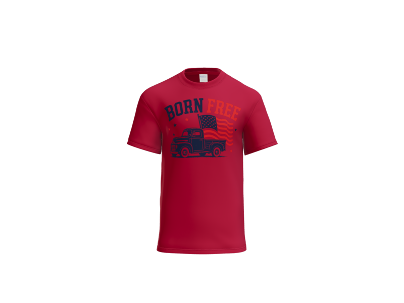 America 250 PC55 Port & Co Core Blend Tee 12