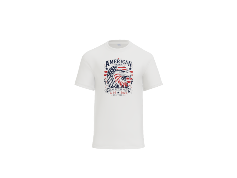 America 250 PC55 Port & Co Core Blend Tee 32