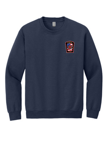 Xenia Fire Port & Co 18000 Gildan Heavy Blend Crewneck Sweatshirt