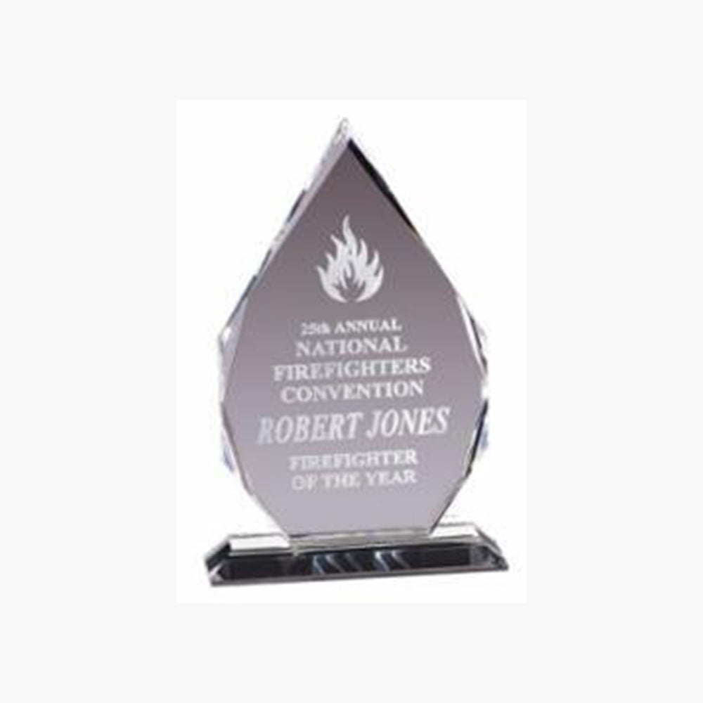 Crystal Teardrop on Crystal Base Medium