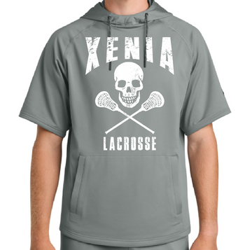 Xenia Lacrosse Design B Port & Co RA7200SSH Short Sleeve Hoodie