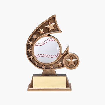 Baseball Comet Resin