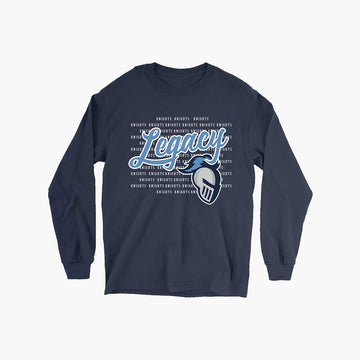 Legacy Knight Head Long Sleeve T-Shirt