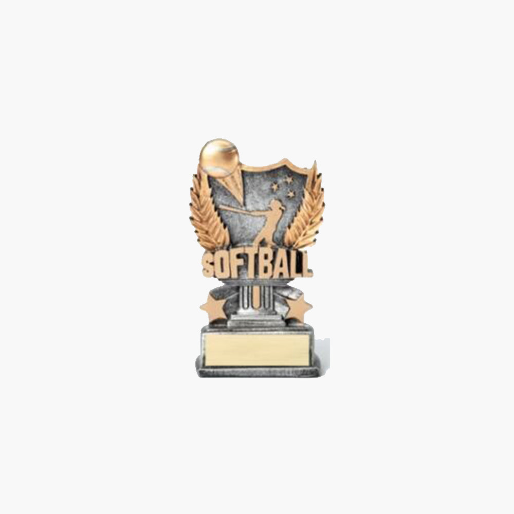 Allstar Softball Silver Resin